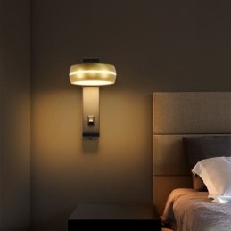 Vridbar Vägglampa Modern Minimalistisk Sconce Light