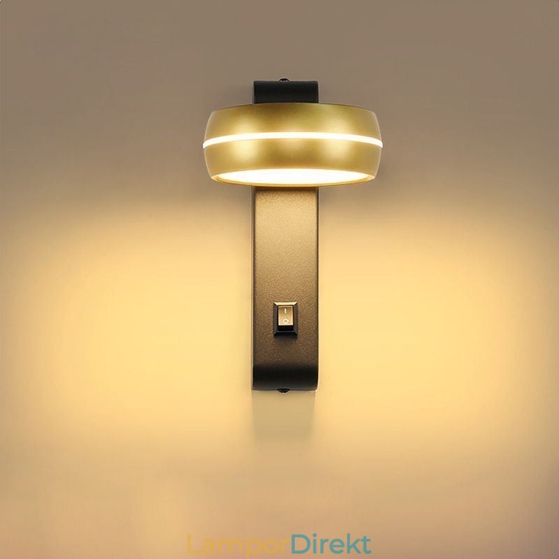 Vridbar Vägglampa Modern Minimalistisk Sconce Light