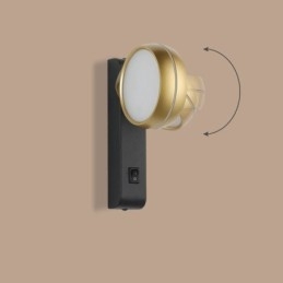Vridbar Vägglampa Modern Minimalistisk Sconce Light