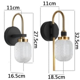 Modern Minimalistisk Vägglampa Akryl Vägglampa