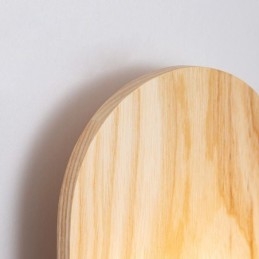 Dekoration Vägg Trä Lampa Entré Gångljus Nordic Bedside Vägglampa