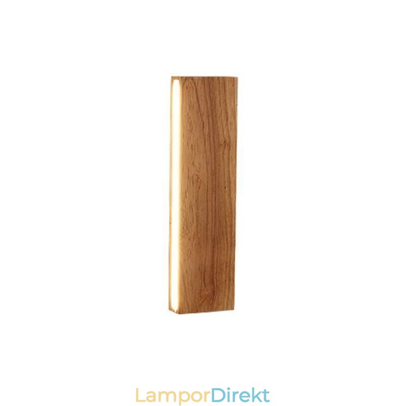 Modern Vägg Trä Sconce Entré Gångljus Nordic Bedside Vägglampa