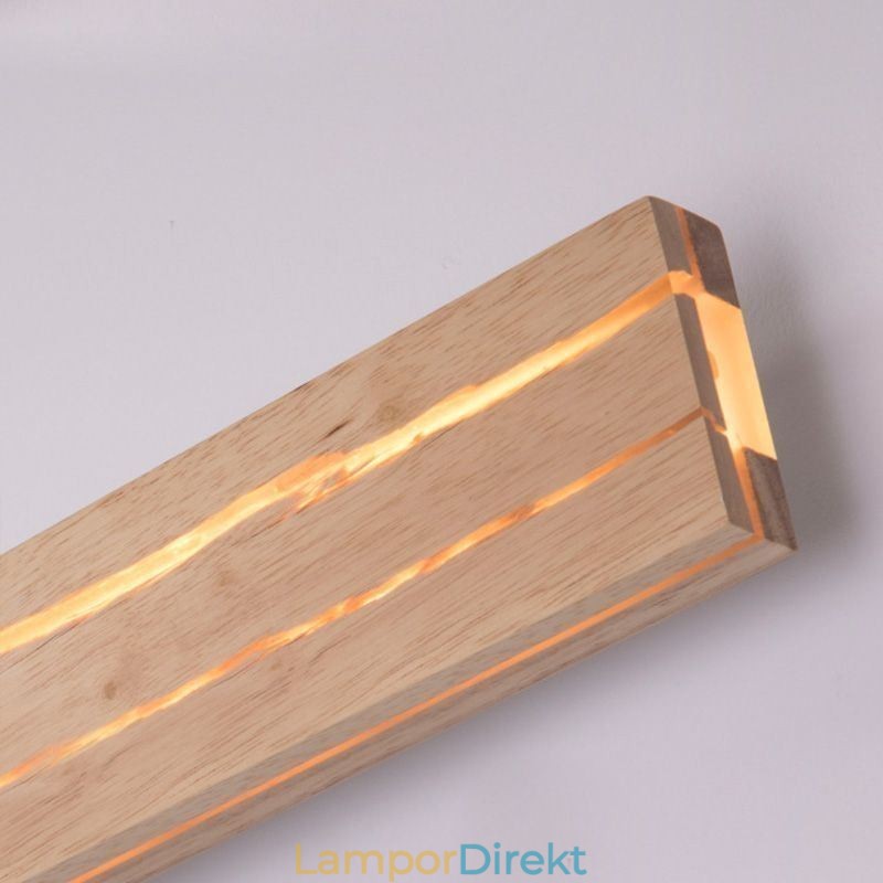 Modern Trä Vägglampa Entré Gångljus Nordic Bedside Vägglampa