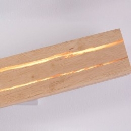 Modern Trä Vägglampa Entré Gångljus Nordic Bedside Vägglampa