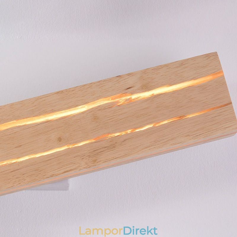 Modern Trä Vägglampa Entré Gångljus Nordic Bedside Vägglampa