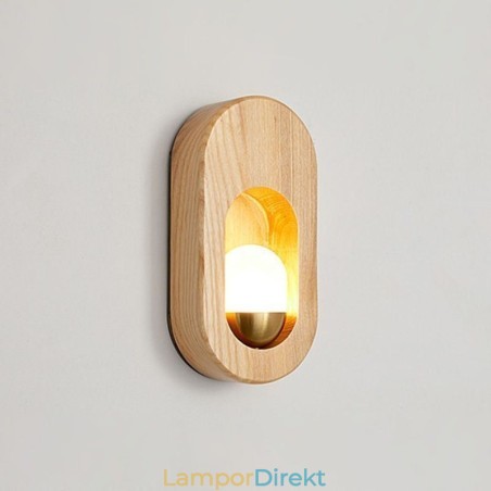 Japansk Dekoration Väggljus Trä Vägglampa Entrégång Japansk Dekoration Väggljus Trä Vägglampa Entrégång