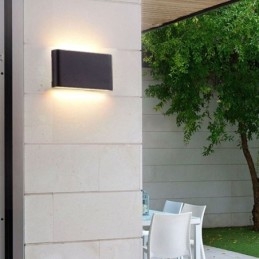 Vägglampa Vattentät Modern Enkel Aluminium Indoor Art Vägglampa