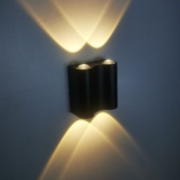 Vägglampa Aluminium Balkong Utanpåliggande Verandalampa