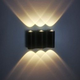 Vägglampa Aluminium Balkong Utanpåliggande Verandalampa