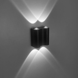 Vägglampa Aluminium Balkong Utanpåliggande Verandalampa