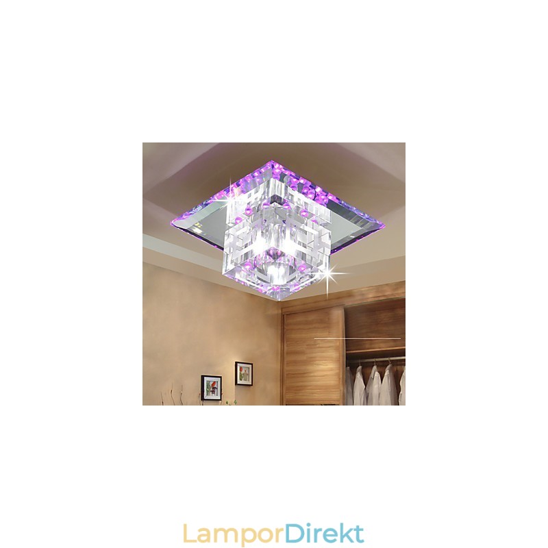 Crystal Between Lamp Smd Spotlight Creative Lamp Lamp Tube Light Absorbera Dome Light