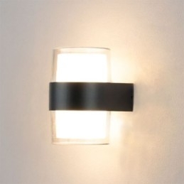 Akryl Minimalistisk Vägglampa Vattentät Vägglampa Uteplats
