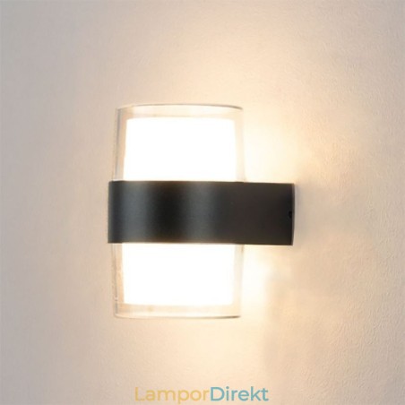 Akryl Minimalistisk Vägglampa Vattentät Vägglampa Uteplats Akryl Minimalistisk Vägglampa Vattentät Vägglampa Uteplats