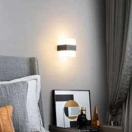 Akryl Minimalistisk Vägglampa Vattentät Vägglampa Uteplats