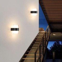 Akryl Minimalistisk Vägglampa Vattentät Vägglampa Uteplats