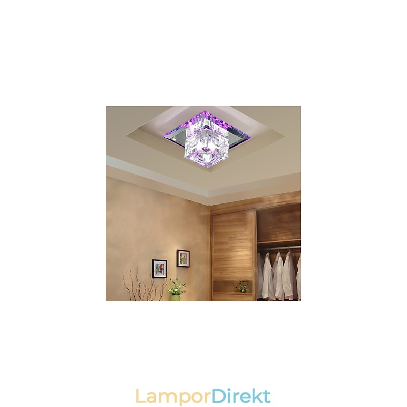 Crystal Between Lamp Smd Spotlight Creative Lamp Lamp Tube Light Absorbera Dome Light