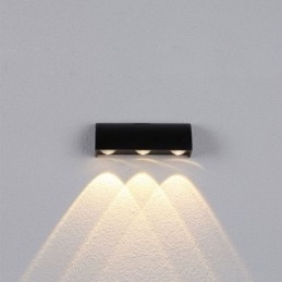 Vägglampa Vattentät Aluminiumtrappa Vägglampa