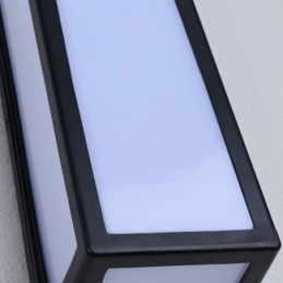 Rektangulär Vägglampa Modern Vattentät Villa Veranda Vägglampa