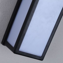 Rektangulär Vägglampa Modern Vattentät Villa Veranda Vägglampa