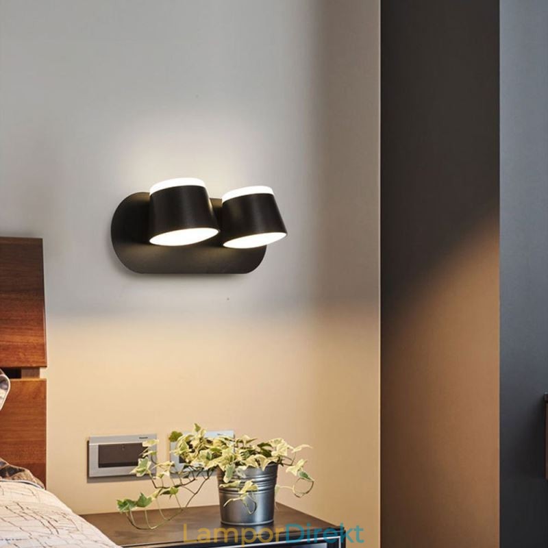 Modern Vägglampa Roterbar Vägglampa Aluminium