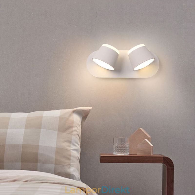 Modern Vägglampa Roterbar Vägglampa Aluminium
