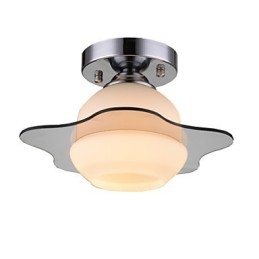 Modern Taklampa Flush Mount 1 Light Contemporary Metal