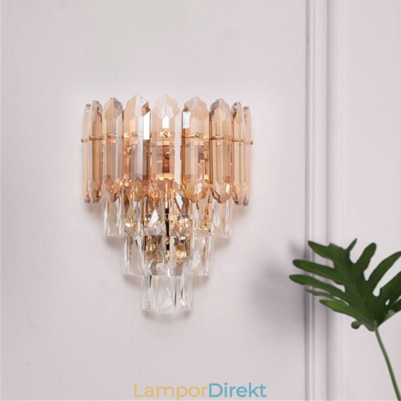Crystal Vägglampa Vägglampa Modern K9 Crystal Vägglampa