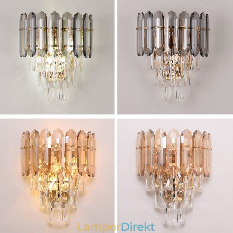 Crystal Vägglampa Vägglampa Modern K9 Crystal Vägglampa