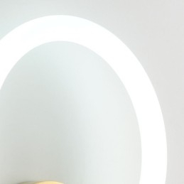 Moderna Vägglampor Rund Ringvägglampetter Tricolor Dimming
