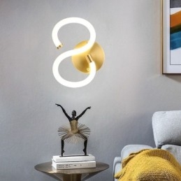 Bokstavsbelysning Alfabetvägglampa