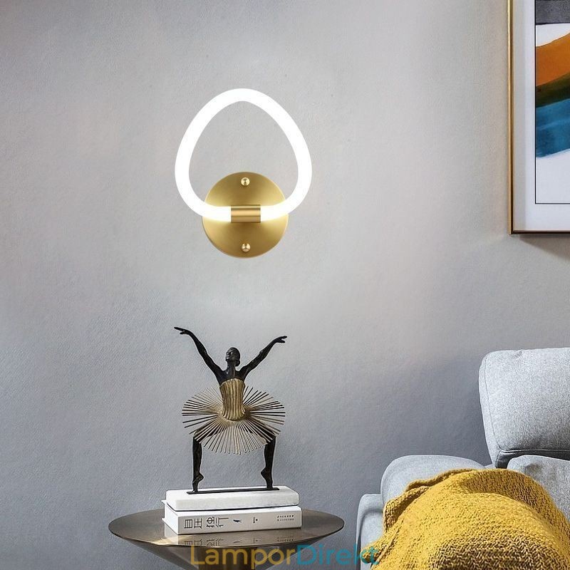 Modern Hjärtformad Inomhusvägglampa