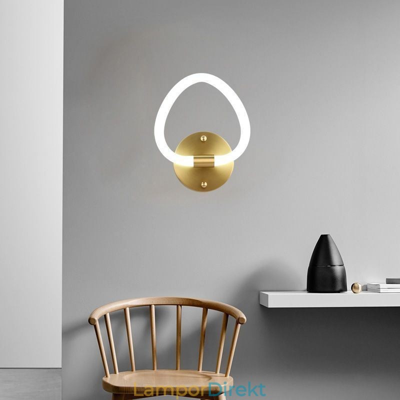 Modern Hjärtformad Inomhusvägglampa