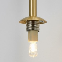 Globe Glas Vägglampa Belysning Modern Mässing Vägglampa