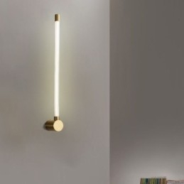 Mässing Sconce Modern Akryl Strip Wall Light