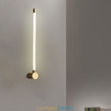 Mässing Sconce Modern Akryl Strip Wall Light Mässing Sconce Modern Akryl Strip Wall Light