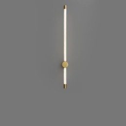 Mässing Sconce Modern Akryl Strip Wall Light