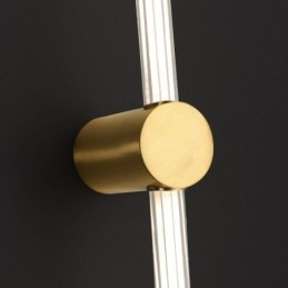 Mässing Sconce Modern Akryl Strip Wall Light