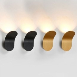 Minimalistisk Vägglampa I Aluminium