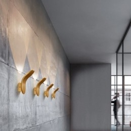 Minimalistisk Vägglampa I Aluminium
