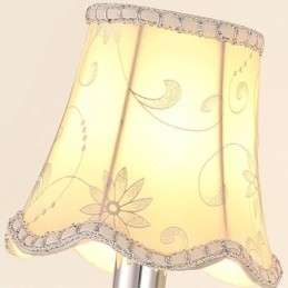 Klassisk Europeisk Stil Crystal Sconce Elegant Vägglampa