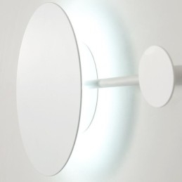 Modern Vägglampa Cirkulär Vägglampa Svart Krok Sconce Sängbelysning