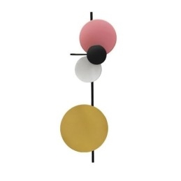 Modern Vägglampa Cirkulär Vägglampa Färgglad Hembelysning Sängbelysning