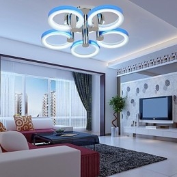 Modern Och Modern Elektropläterad Infälld Montering I Ministil