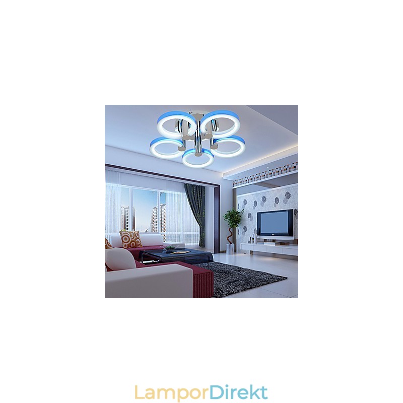 Modern Och Modern Elektropläterad Infälld Montering I Ministil