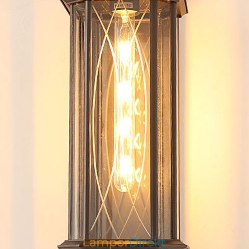 Kinesisk Utomhus Vägglampa Enkelhuvud Vattentät Streamer Vägglampa