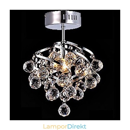 Modern Samtida Traditionell Klassisk Lantlig Kristall Krom Kristallkrona Taklampa Modern Samtida Traditionell Klassisk Lantlig Kristall Krom Kristallkrona Taklampa