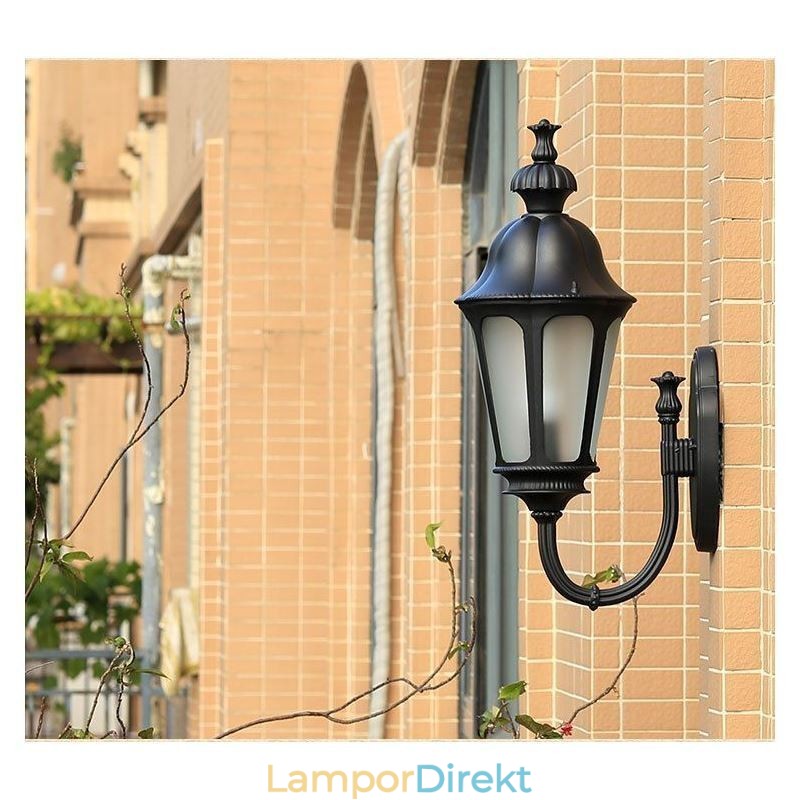 Modernt Enkelt Utomhusljus Vattentät Plommonblomningsvägglampa Innergårdskorridor Trädgård