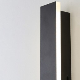 Outdoor Long Modern Contemporary Vägglampa Sconce Vägglampa Ip 44 För Veranda Uteplats Trädgård