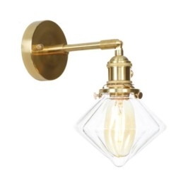 Modern Vägglampa Med Glasskärm