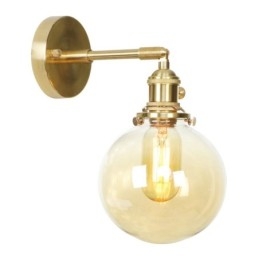 Modern Bean Vägglampa Med Kulglasskärm
